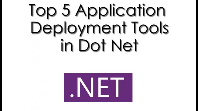 top 5 application deployment tool