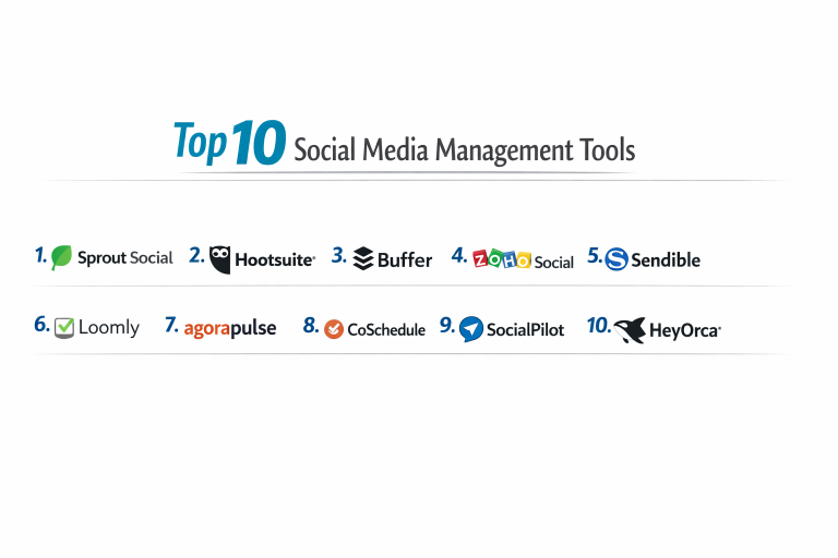 Top 10 Social Media Management Tools: Features, Pros, Cons &amp; Comparison - Cotocus
