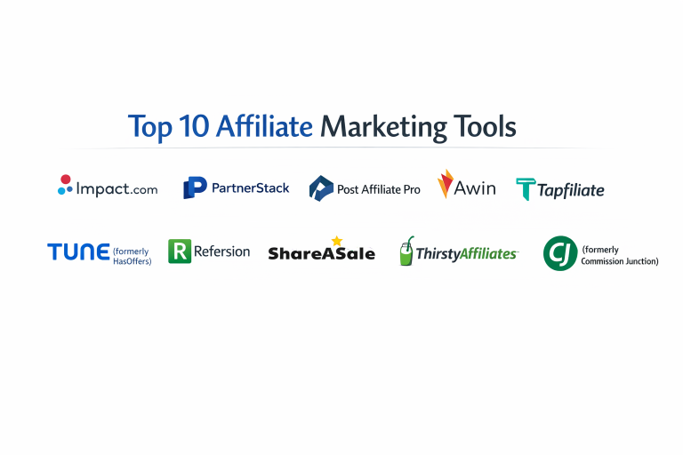 Top 10 Affiliate Marketing Tools: Features, Pros, Cons &amp; Comparison - Cotocus