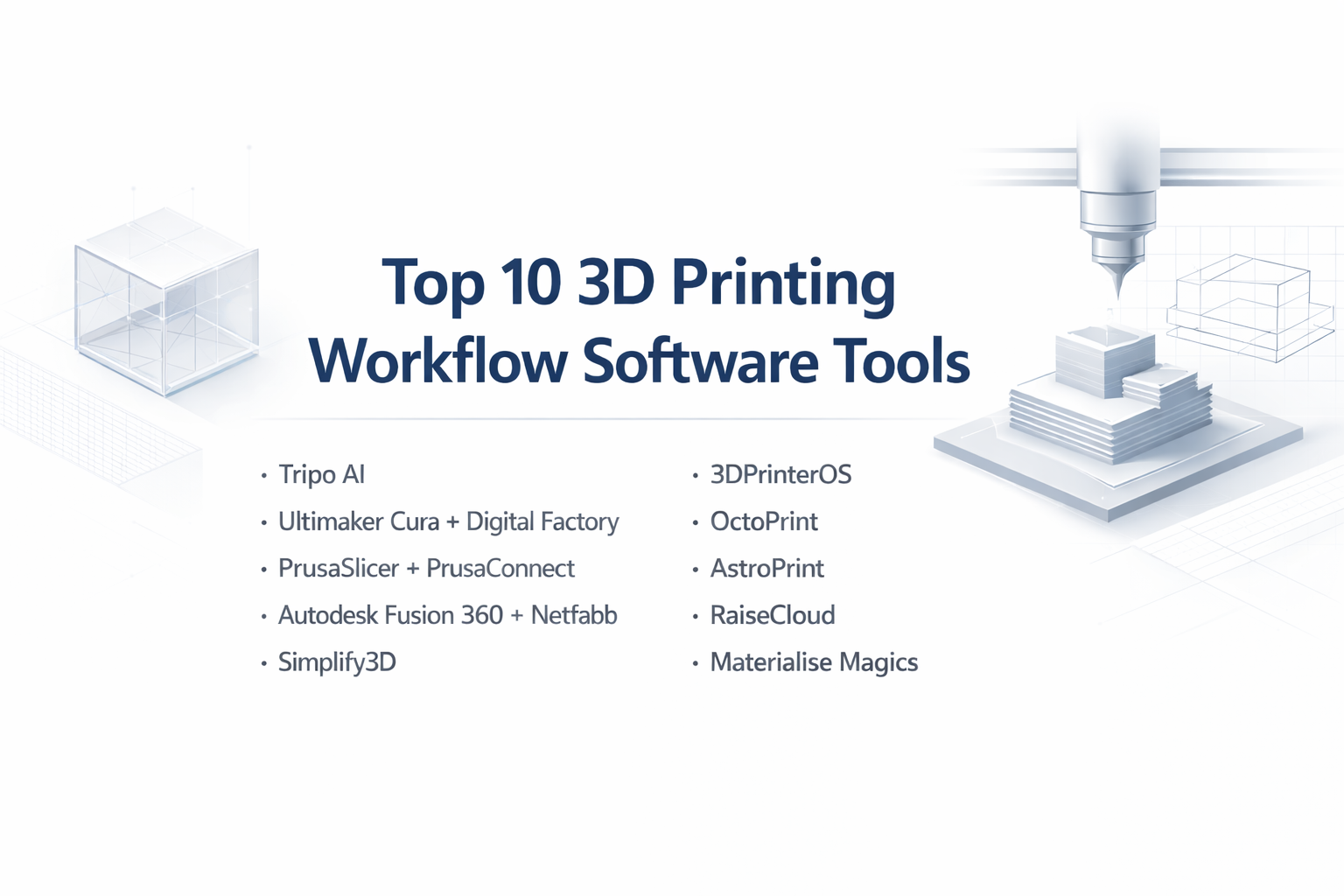 Top 10 3D Printing Workflow Software: Features, Pros, Cons & Comparison ...