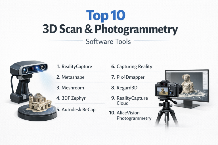 Scan Lab Photogrammetry Top 10 3D Scan & Photogrammetry Software: Features, Pros, Cons ...