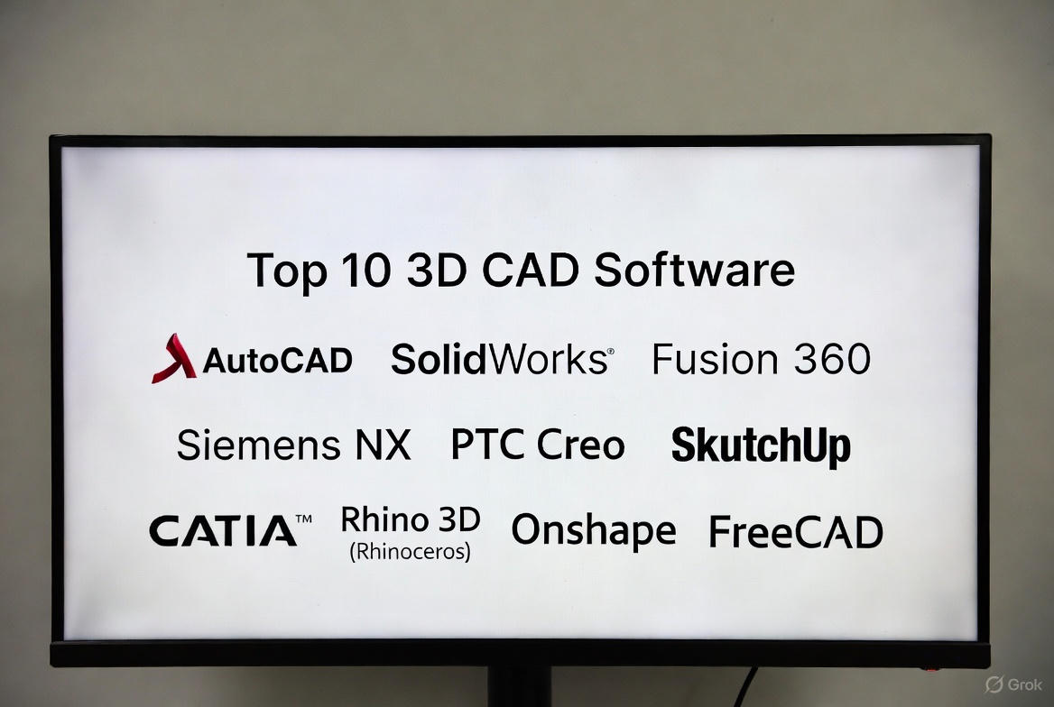 Top 10 3D CAD Software: Features, Pros, Cons & Comparison - Cotocus