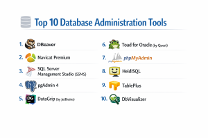 Database Management Tool Picture Top 10 Database Administration Tools: Features, Pros, Cons & Comparison ...