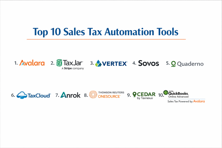 Top 10 Sales Tax Automation Tools: Features, Pros, Cons & Comparison ...