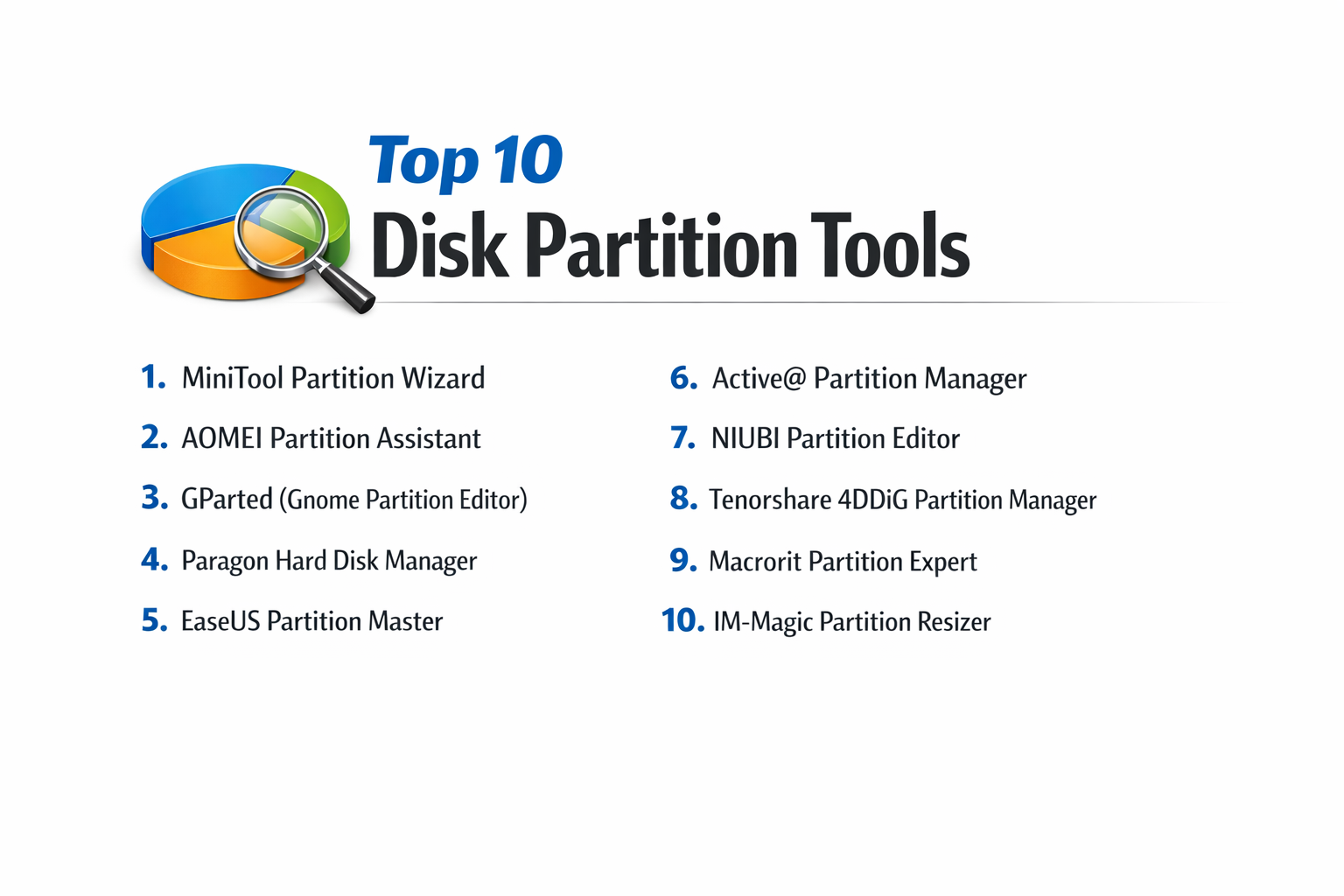 Top 10 Disk Partition Tools: Features, Pros, Cons & Comparison - Cotocus
