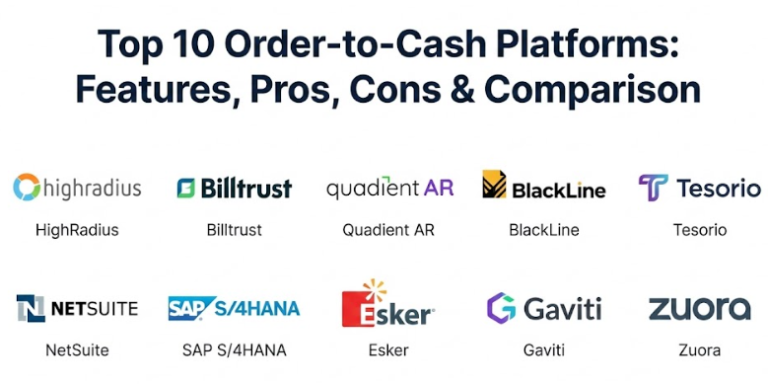 O2c Platforms Top 10 Order-to-Cash Platforms: Features, Pros, Cons & Comparison - Cotocus